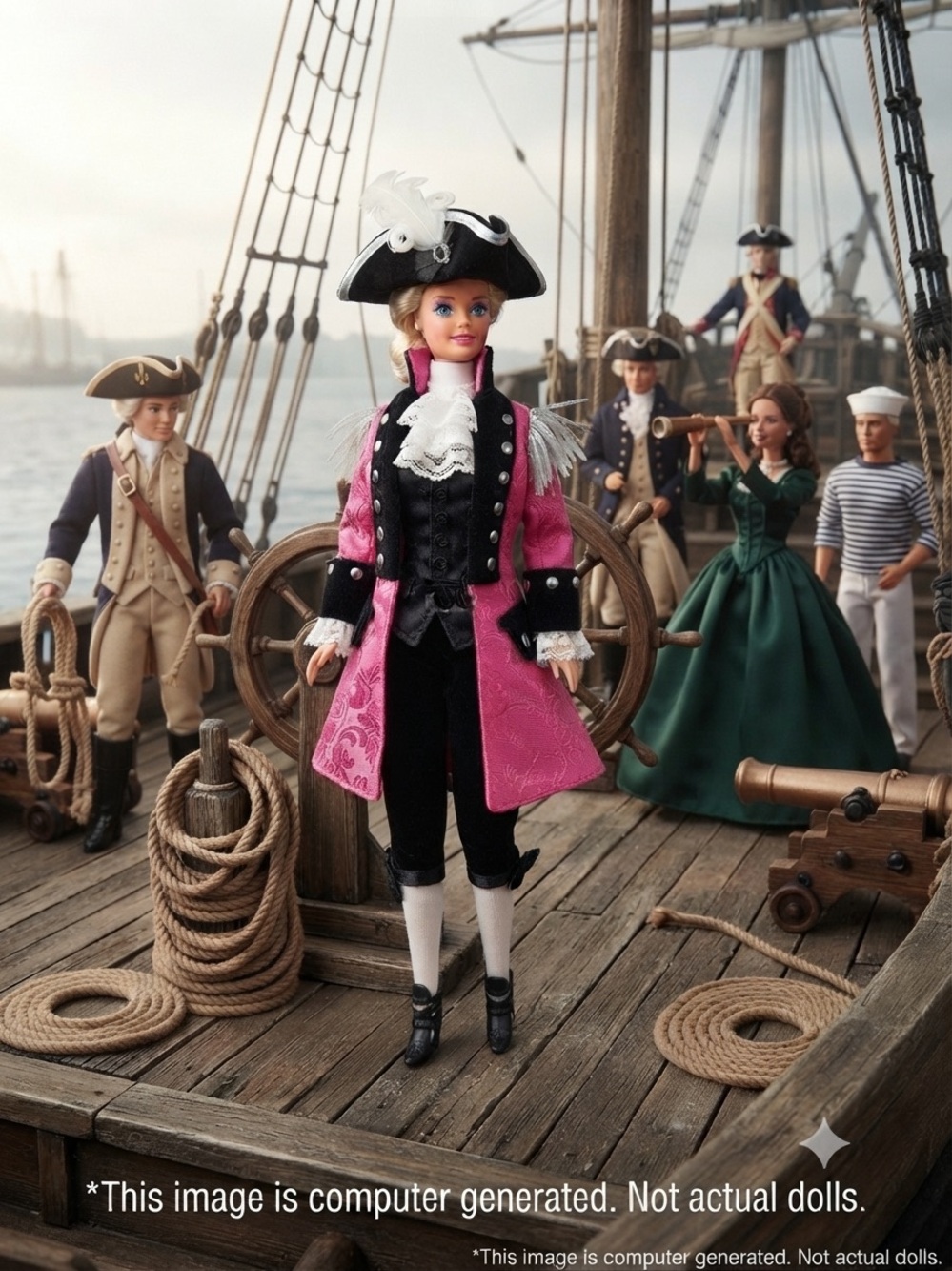 1996 FAO Schwarz Limited Edition George Washington Barbie